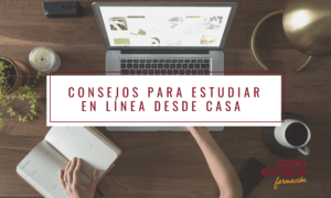 Estudiar en línea desde casa